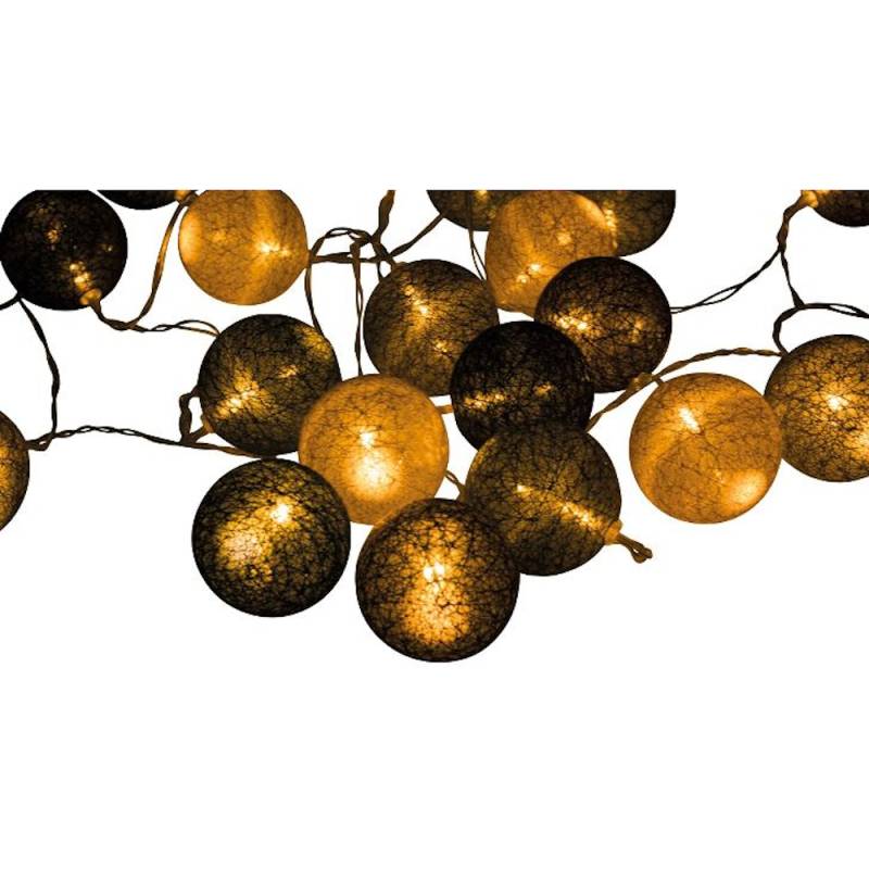 Outwell Alpha Lichterkette mit Baumwollkugeln