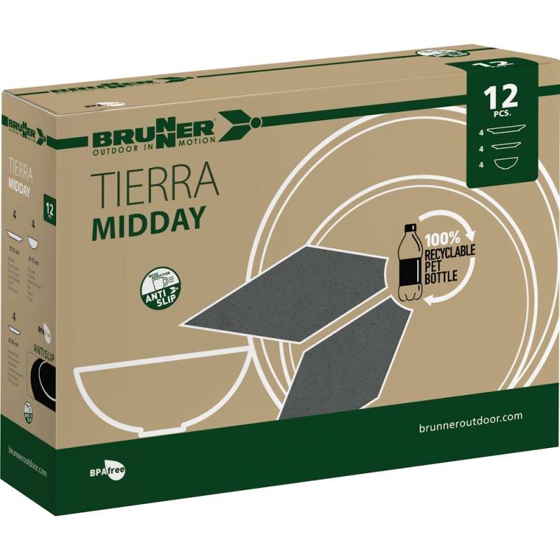 Brunner Midday RPET Tierra Magma 12 tlg.