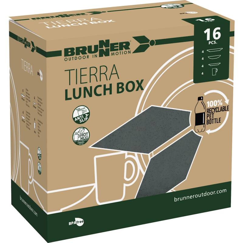 Brunner Lunch Box RPET Tierra Magma 16 tlg.