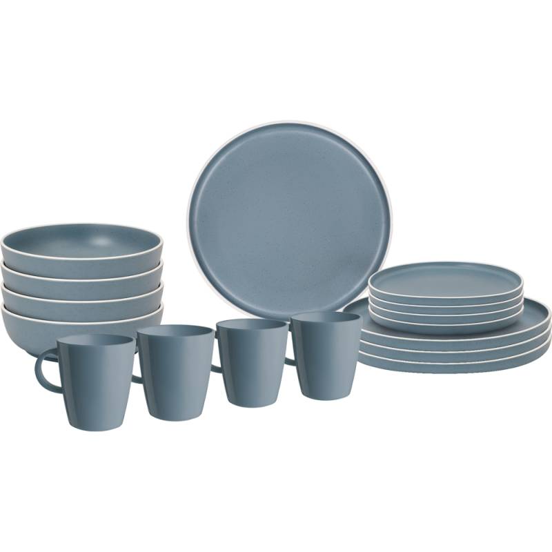 Brunner Lunch Box Dolomit Blau 16 tlg.