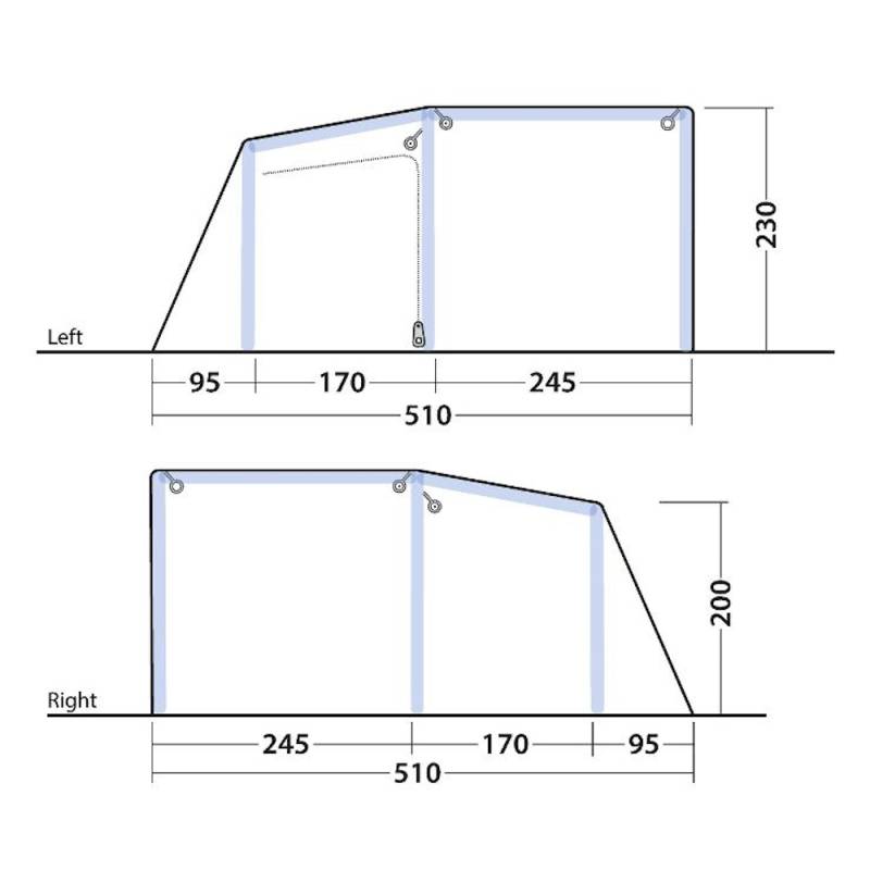 Outwell Virginia 5 Air TC