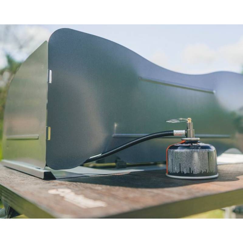 Outwell Wrmeverteilerplatte und windschutz