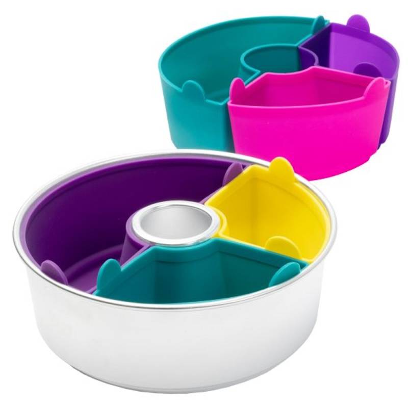 OMNIA Maxiform Silikonformen, 6er Set