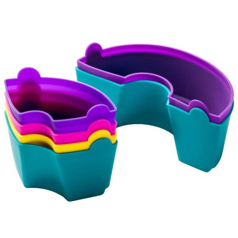 OMNIA Maxiform Silikonformen, 6er Set