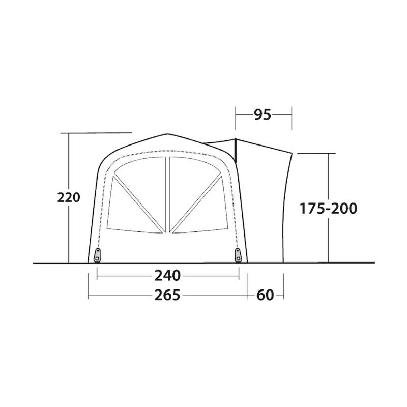 Outwell Cross PowerAir Buszelt