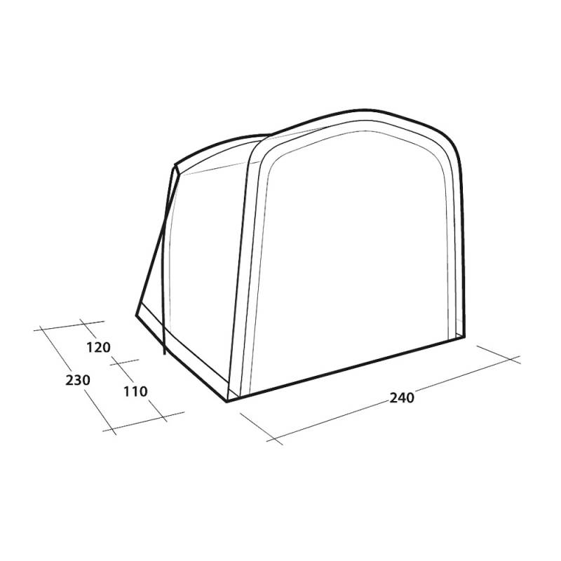 Outwell Schlaf Anbau Cross PowerAir