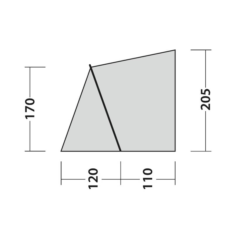 Outwell Schlaf Anbau Cross PowerAir