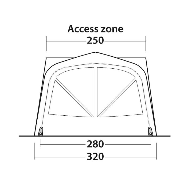 Outwell Park PowerAir Buszelt