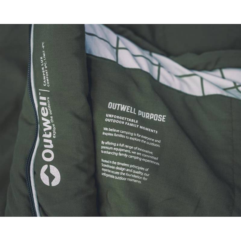 Outwell Camper Lux XL Green Schlafsack