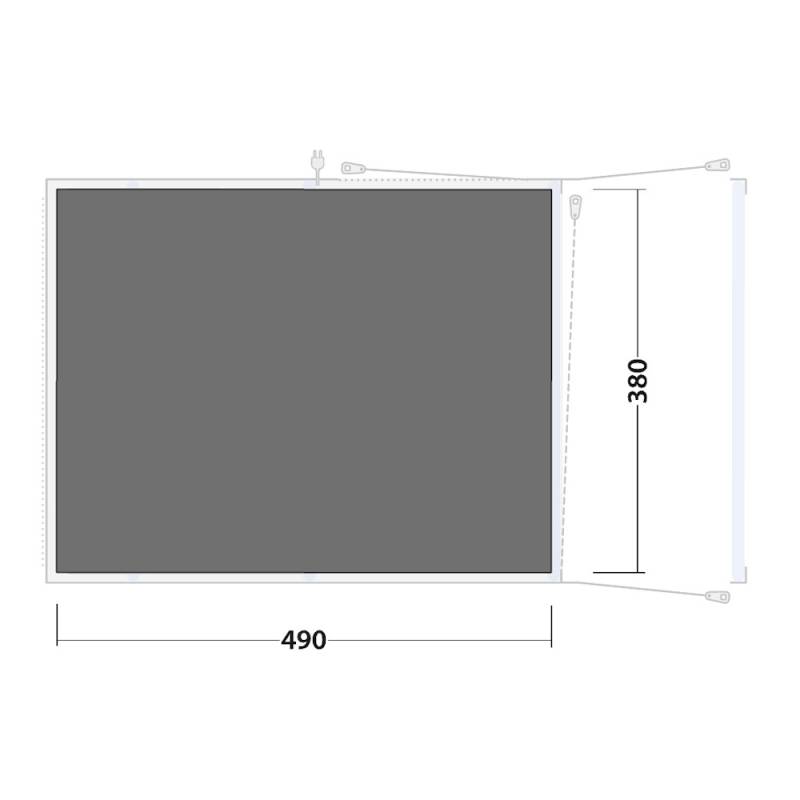 Outwell Unterlage Iowa / Boston 6 Air