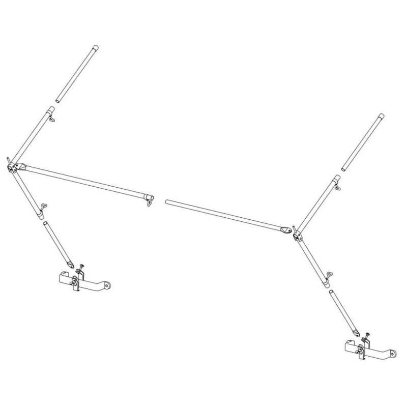 markisengestnge Alu Markisen bis 200 cm Breite