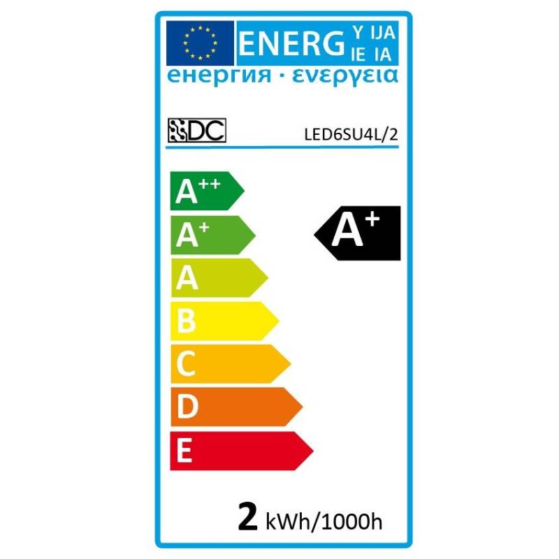 Green Power LED Leuchtmittel - 6er SMD Spot