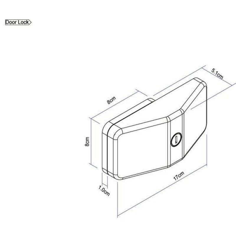 Thule Door Lock Trverriegelung 3er Set