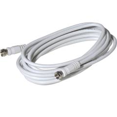 Sat-Kabel mit F-Steckern, Lnge 2,5 m 
