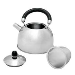 Edelstahl Wasserkessel mit Teesieb