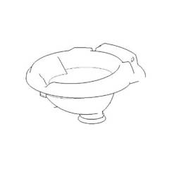 Toilettenschssel Innenteil wei