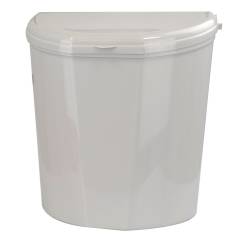 Brunner Abfallbehlter Pillar XL - grau