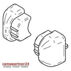 Thule Endkappen Single Step V10 + Double Step electric Alu