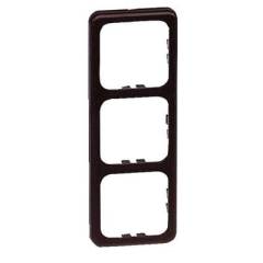 3-fach Rahmen, braun