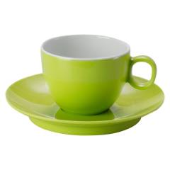 Brunner Espressotasse mit Untertasse - grn