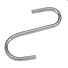 S-Haken aus Stahl verzinkt - 5er-Pack