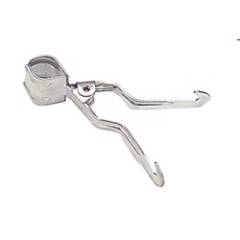 Klemmkleiderhaken 2-fach - Eisen verzinkt