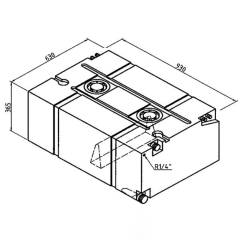 Lilie Wassertank 200 l