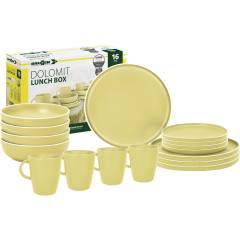 Brunner Lunch Box Dolomit Yellow 16 tlg.