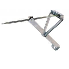 Alko Kurbelsttze verzinkt Standard kurz